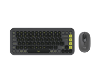 Zestaw (Mysz + Klawiatura) LOGITECH POP ICON Combo grafit 920-013140